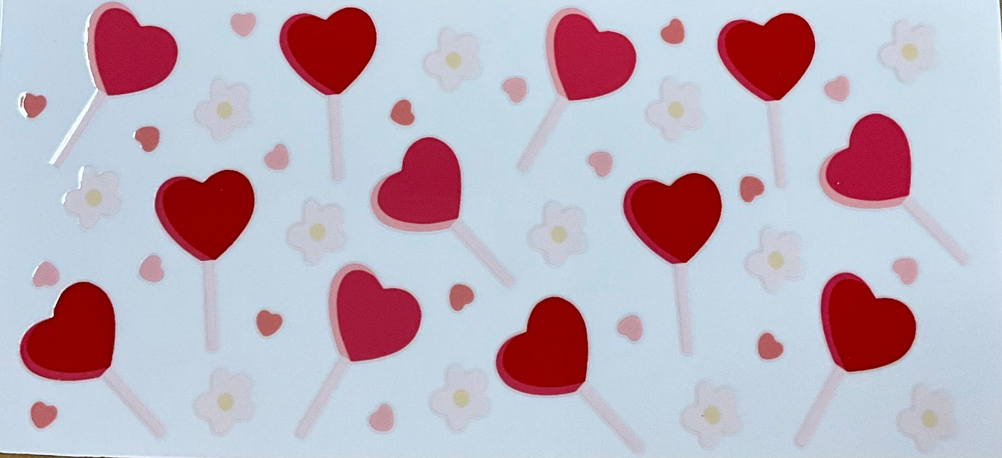Herzlolies mit Blumen