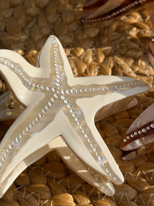 ⭐️ Seestern-Haarspange „Ocean Vibes“ – maritim, verspielt & stylisch