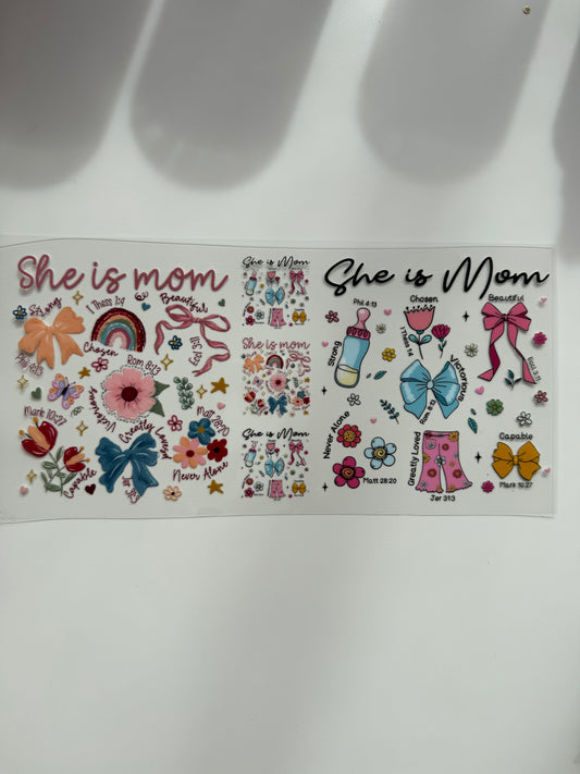 She is mom …