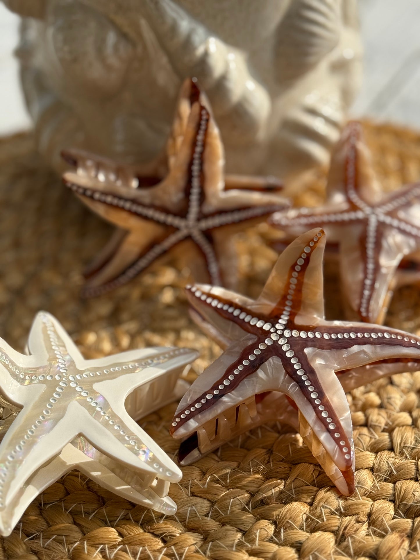 ⭐️ Seestern-Haarspange „Ocean Vibes“ – maritim, verspielt & stylisch