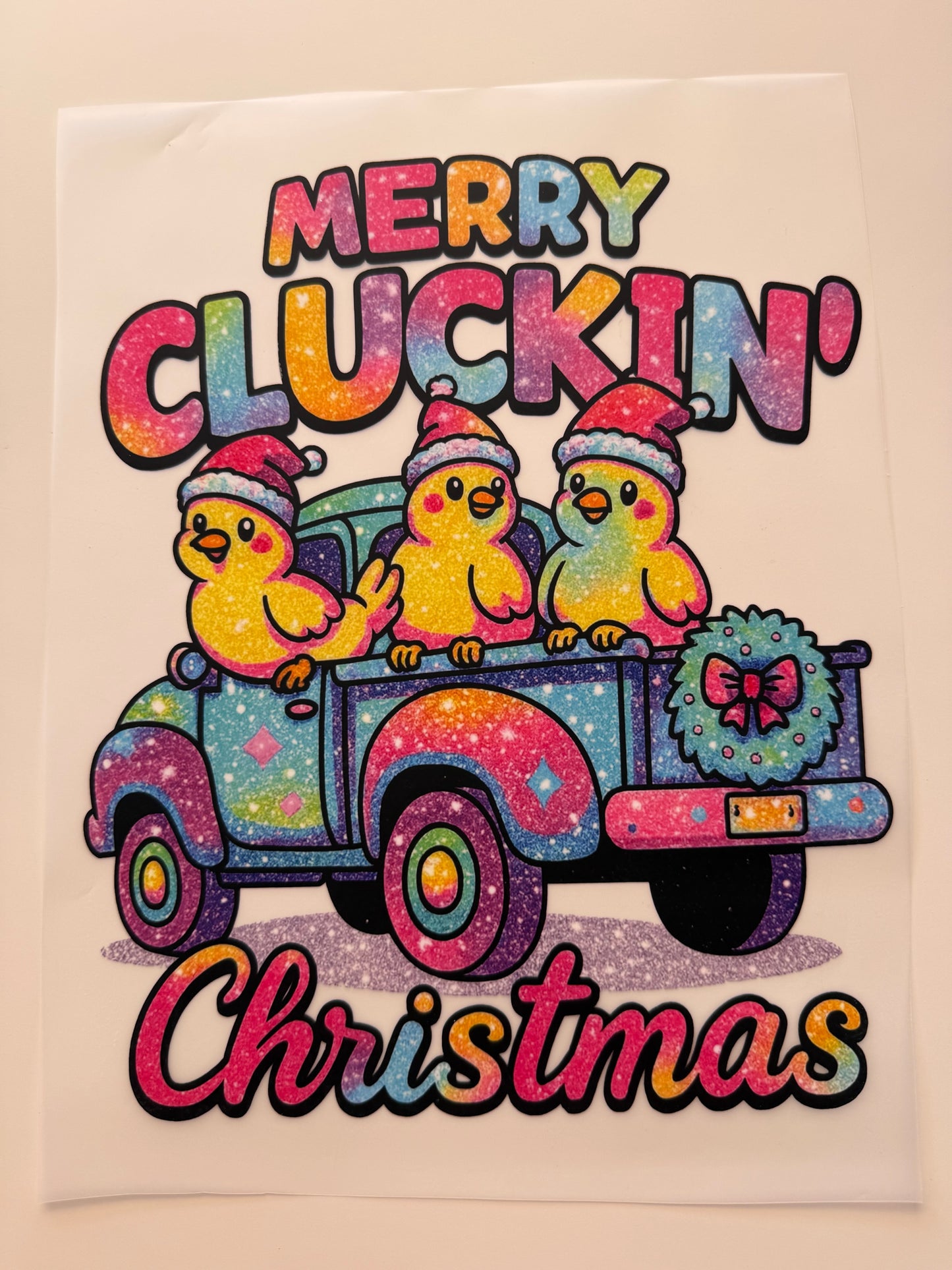 Merry clucking