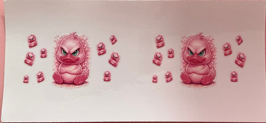 Grumpy Duck pink