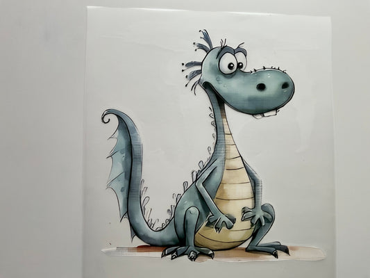 Textil Sticker- Dragon 3