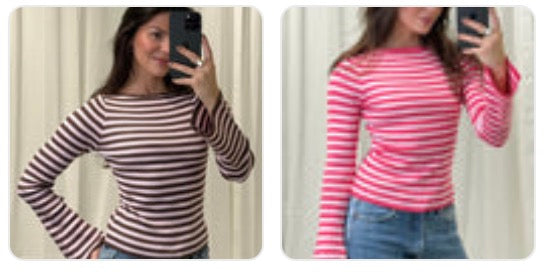 Cute Shirt 🩷🤎🩷❣️