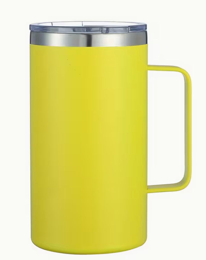 Edelstahl Becher mit Henkel