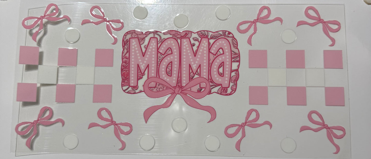 Pink Mama mit Schleifen