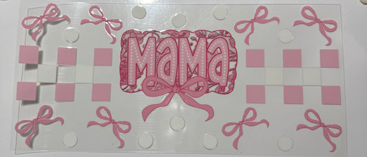 Pink Mama mit Schleifen