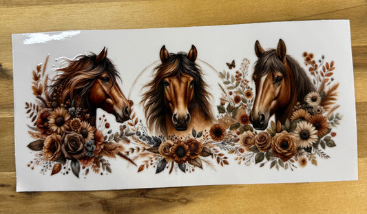 Flowers and Horses 3
