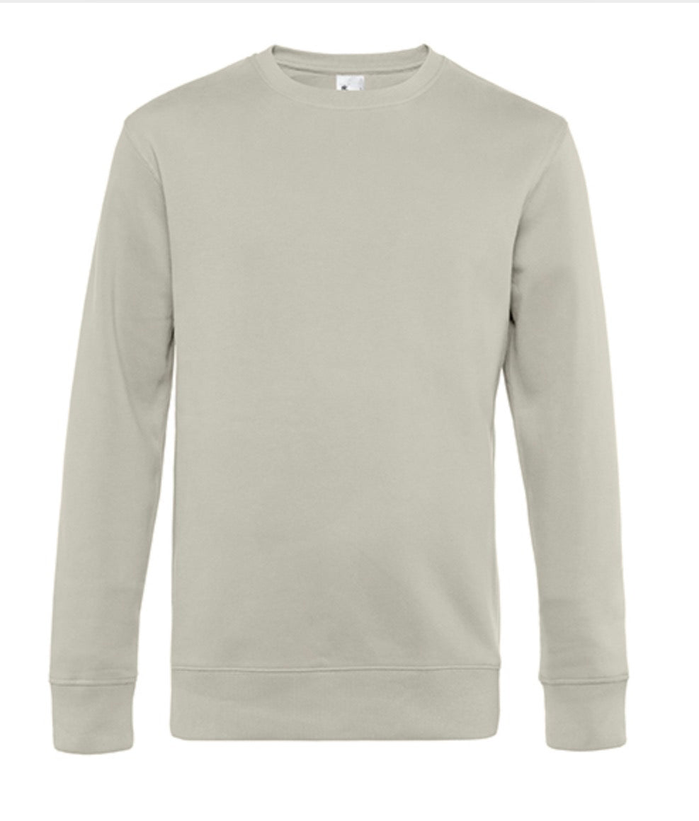 Live Unisex Sweatshirt – personalisiert mit Wunsch-Sticker