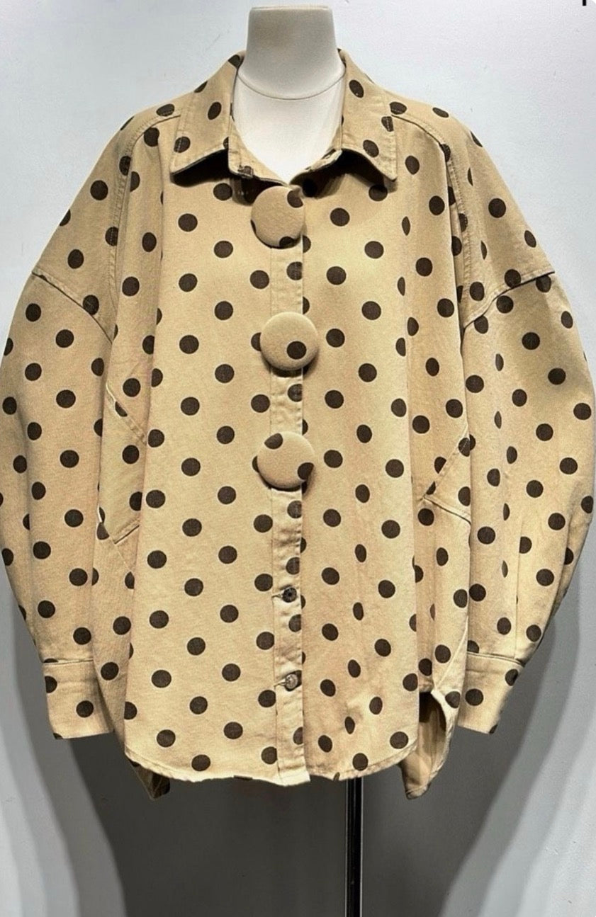 🤎 Punkte-Liebe in Taupe 🤎