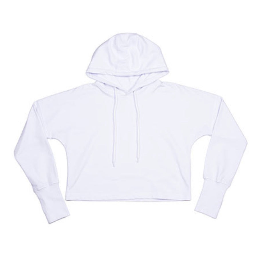 CROP & COZY 💕 – dein personalisierter Bio Premium Crop Hoodie