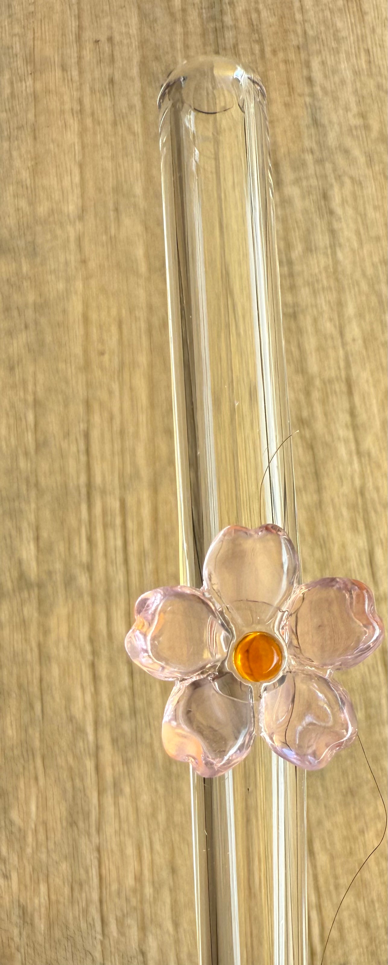 Glasstrohhalme mit Blüten – Pure Flower Vibes 🌸💛💚💙💜