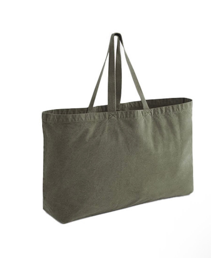 👜 Die Große – Personalisierte Canvas Tasche