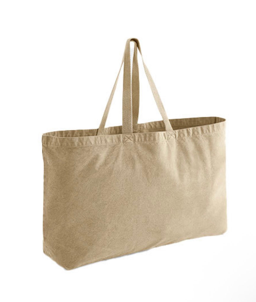 👜 Die Große – Personalisierte Canvas Tasche