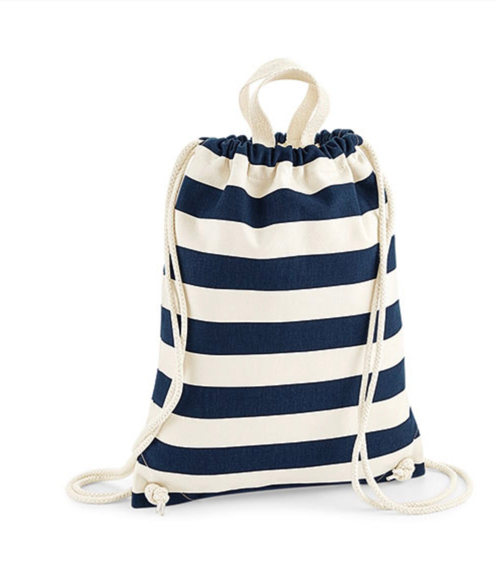👜 Nautical Gymbag – personalisiert mit deinem Wunsch-Design