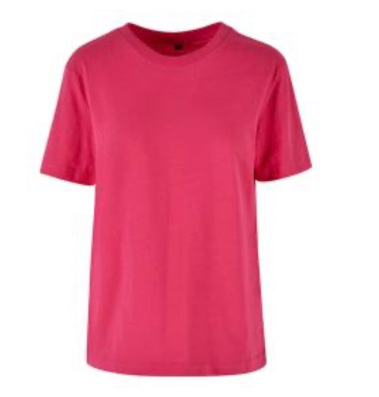 Live T-Shirt Oversized aus Baumwolle – personalisiert mit Wunsch-Sticker