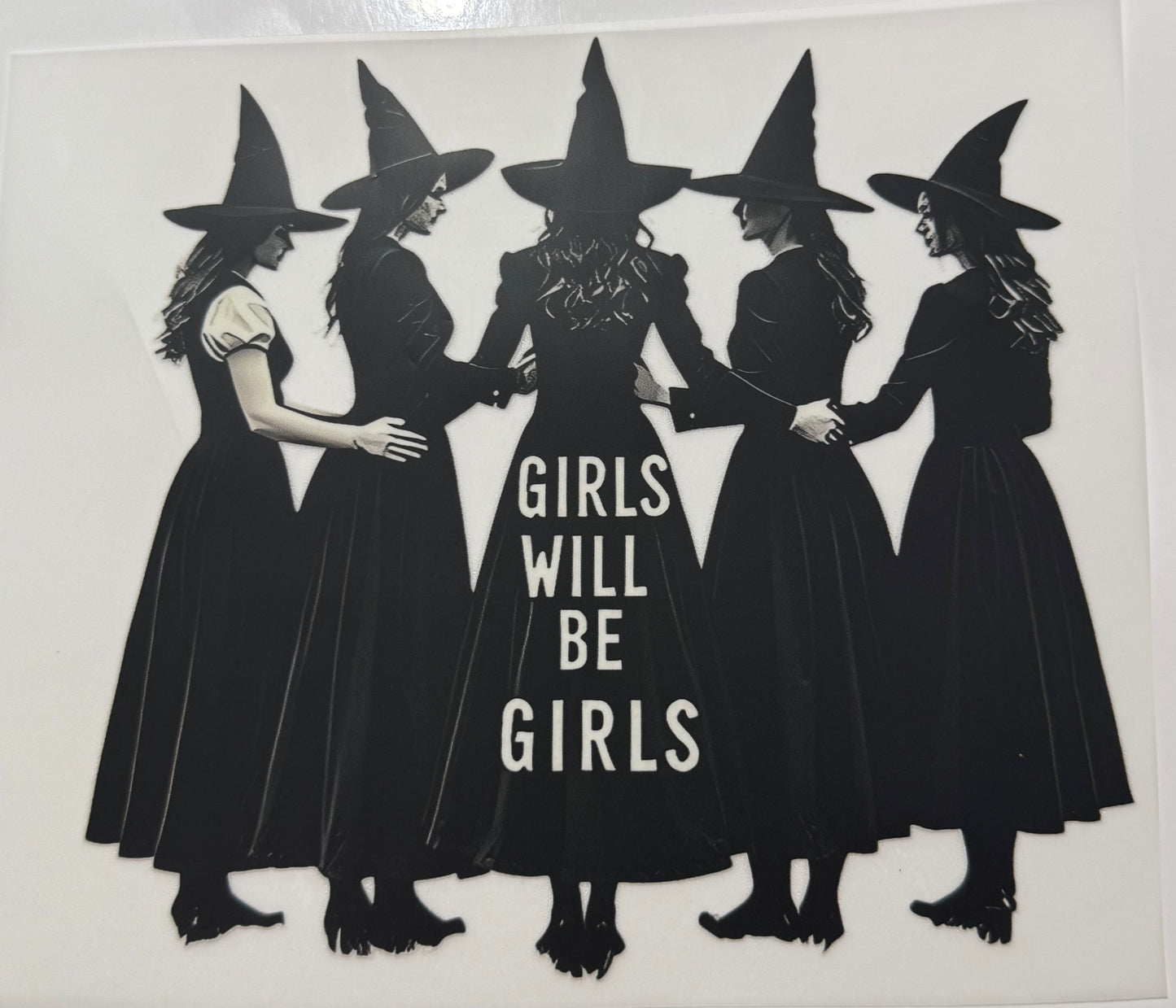 Textil Sticker- girls will be girls