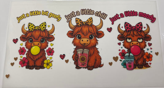 Textil Sticker- Just a little 3