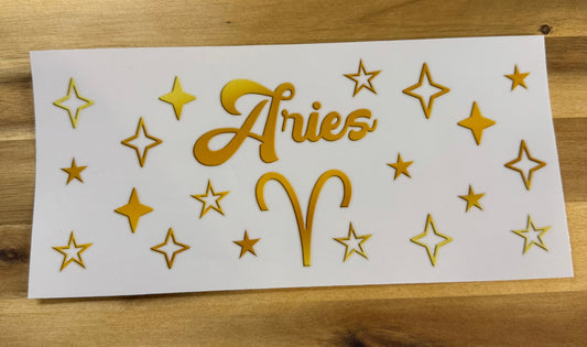 Sternzeichen Widder Gold