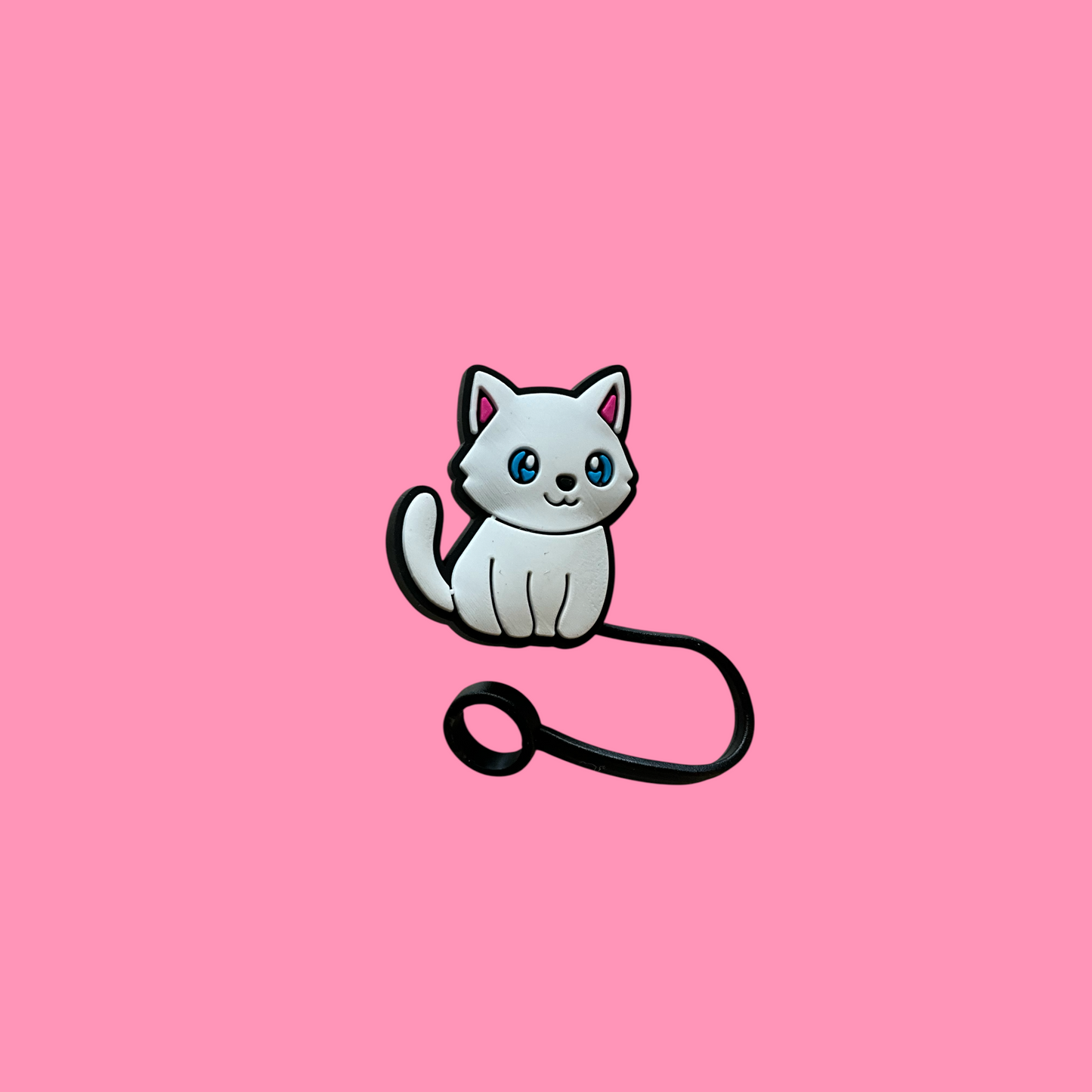 Strohhalm-Abdeckungen – Süße Katzen-Edition 🐱🥤✨