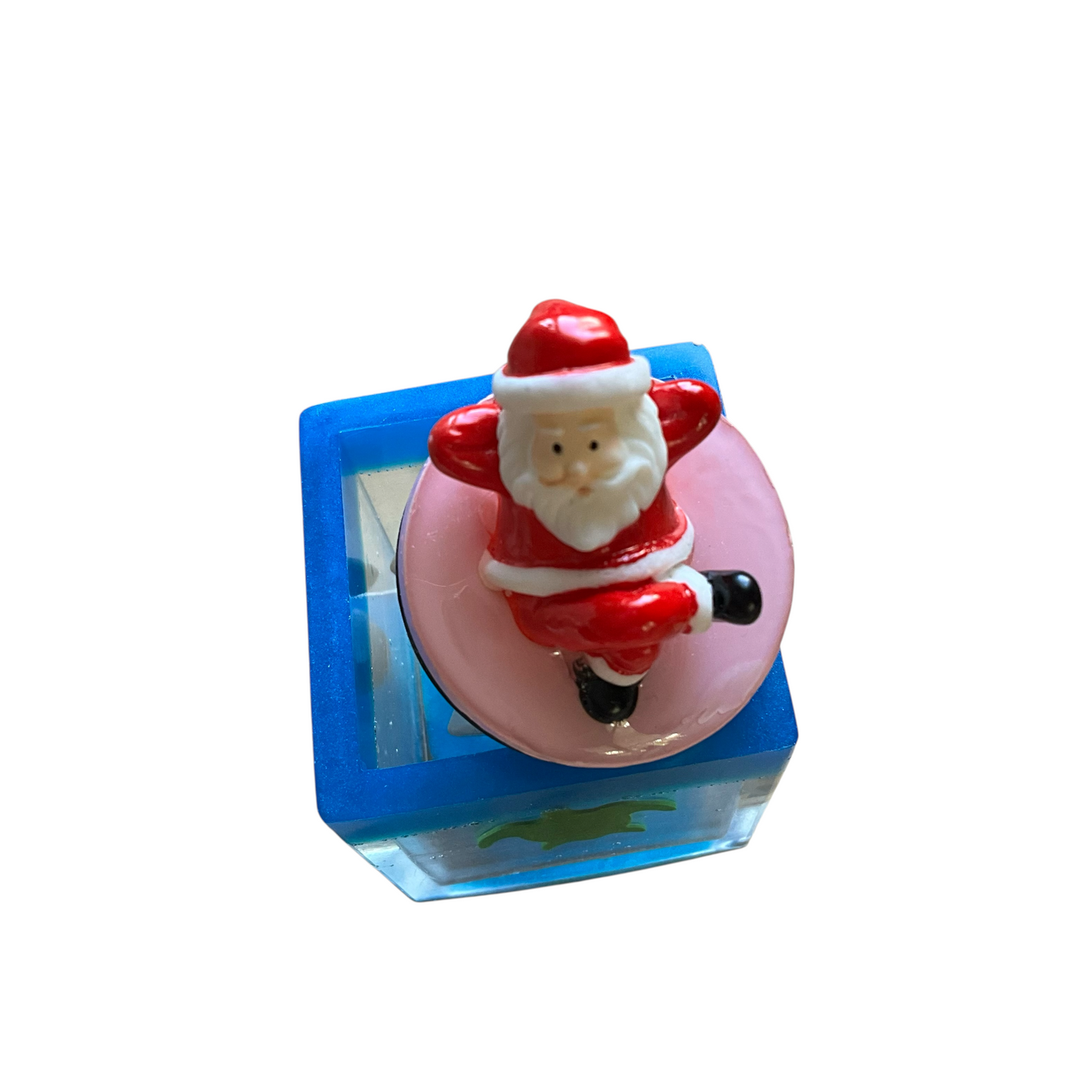 🎅 Weihnachts Waschbeckenstöpsel – Chillen mit Santa