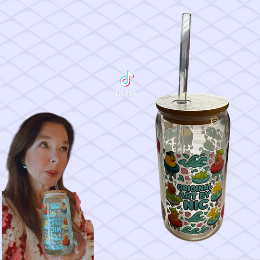 TikTok live shopping Art by Nic Glas