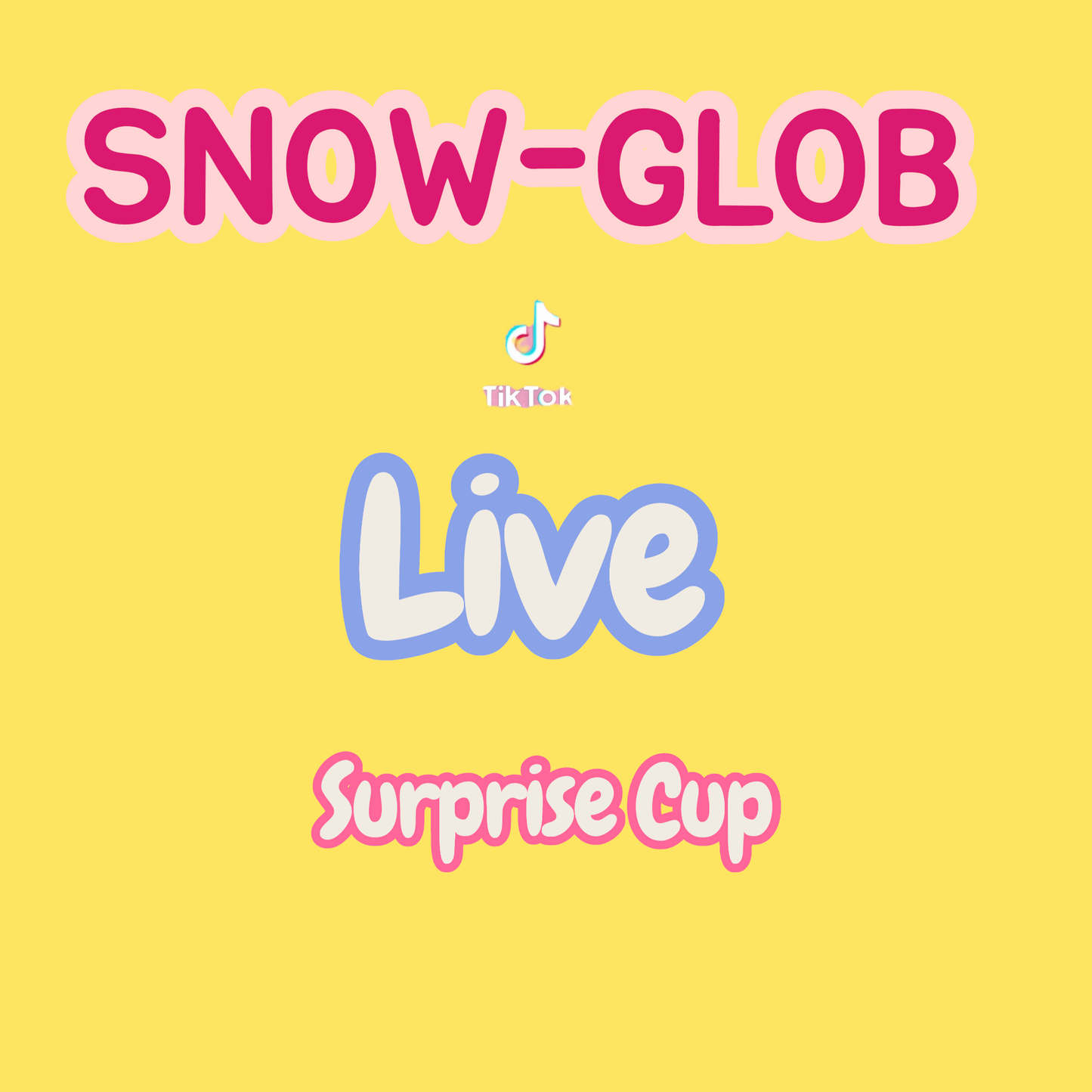 Dein SNOW-GLOB  Effekt-Glas Art by Nic ©  ✨