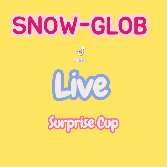 Dein SNOW-GLOB  Effekt-Glas Art by Nic ©  ✨