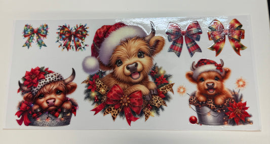 Christmas Cows 4