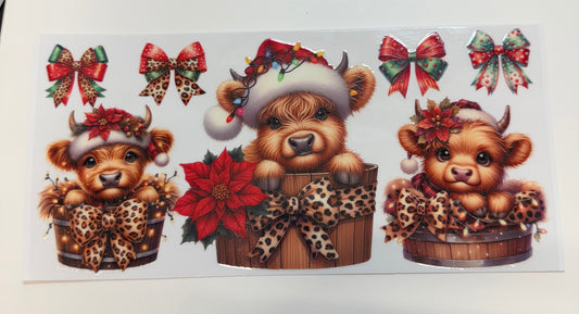Christmas Cows