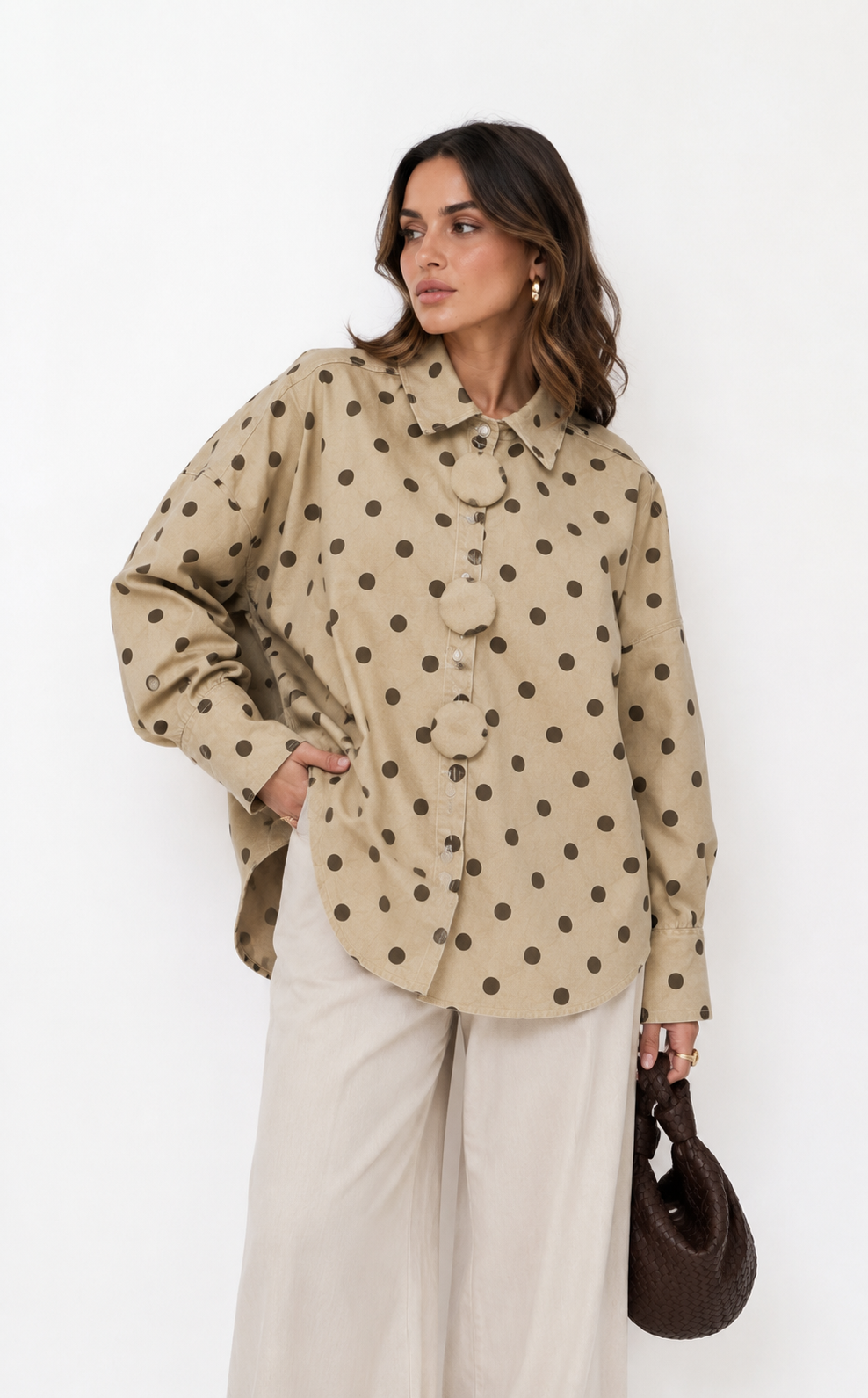 🤎 Punkte-Liebe in Taupe 🤎