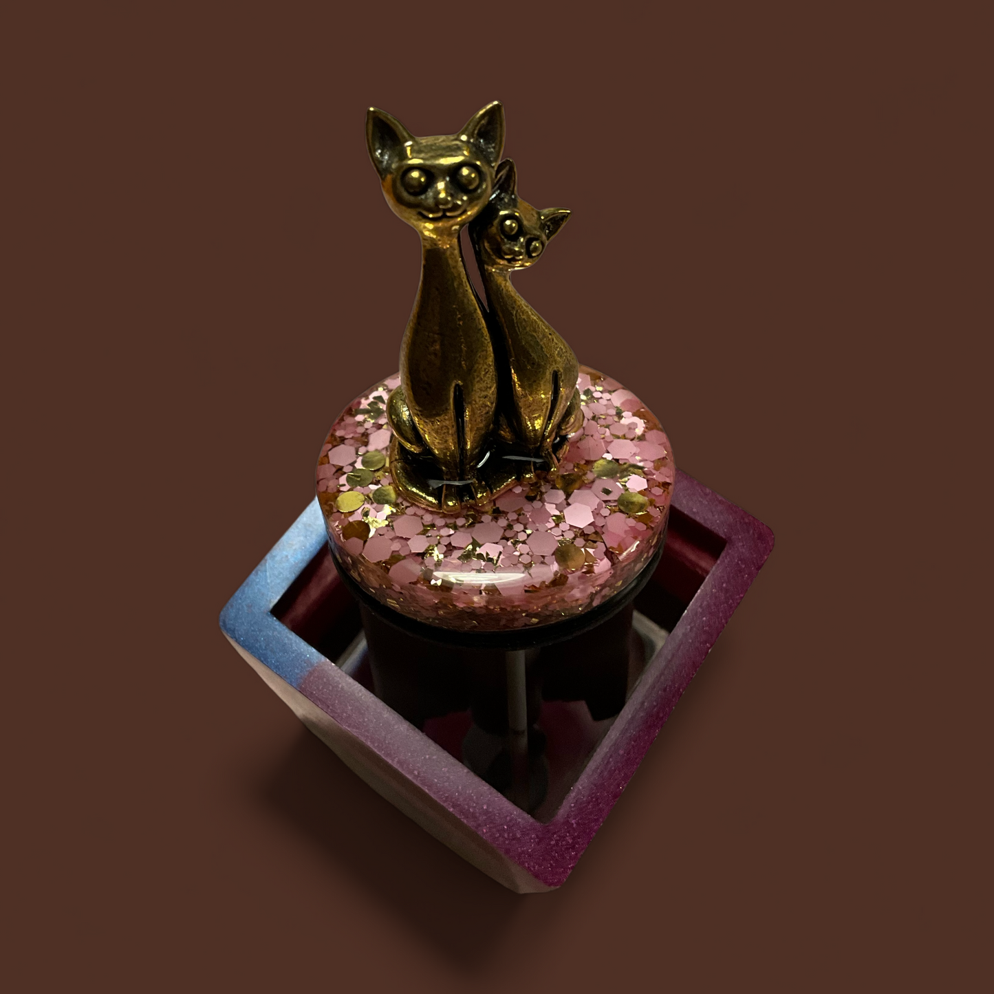 Katzen Messing