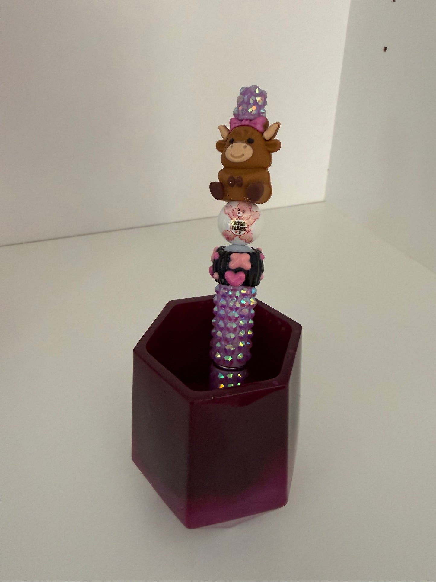 Resin-Stiftehalter „Ruby“