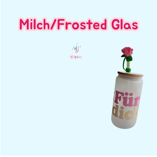 Grundglas ❄️ Gefrostetes Glas – dein Grundglas in Milchglas-Optik