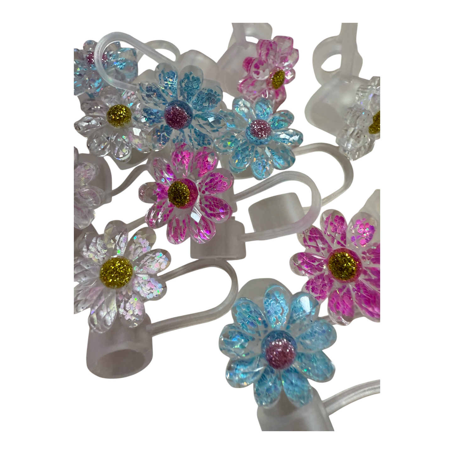 Vol.2 🌼 Bloom-Caps – florale Trinkhalmabdeckungen mit Blütenzauber! 🌼