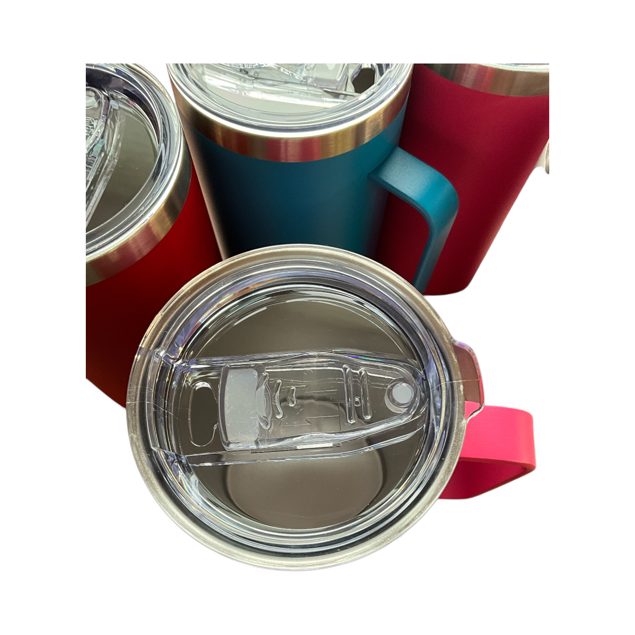 Edelstahl Becher mit Henkel