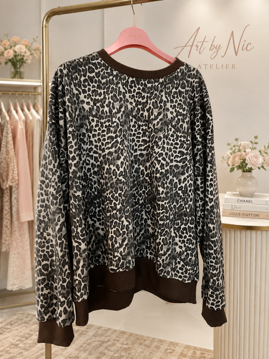 Leo  Sweater – wenn du magst individuell für dich veredelt