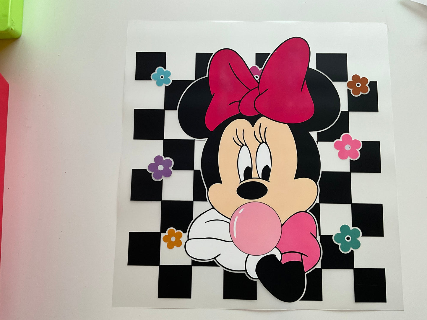 Textil Sticker-Mausi