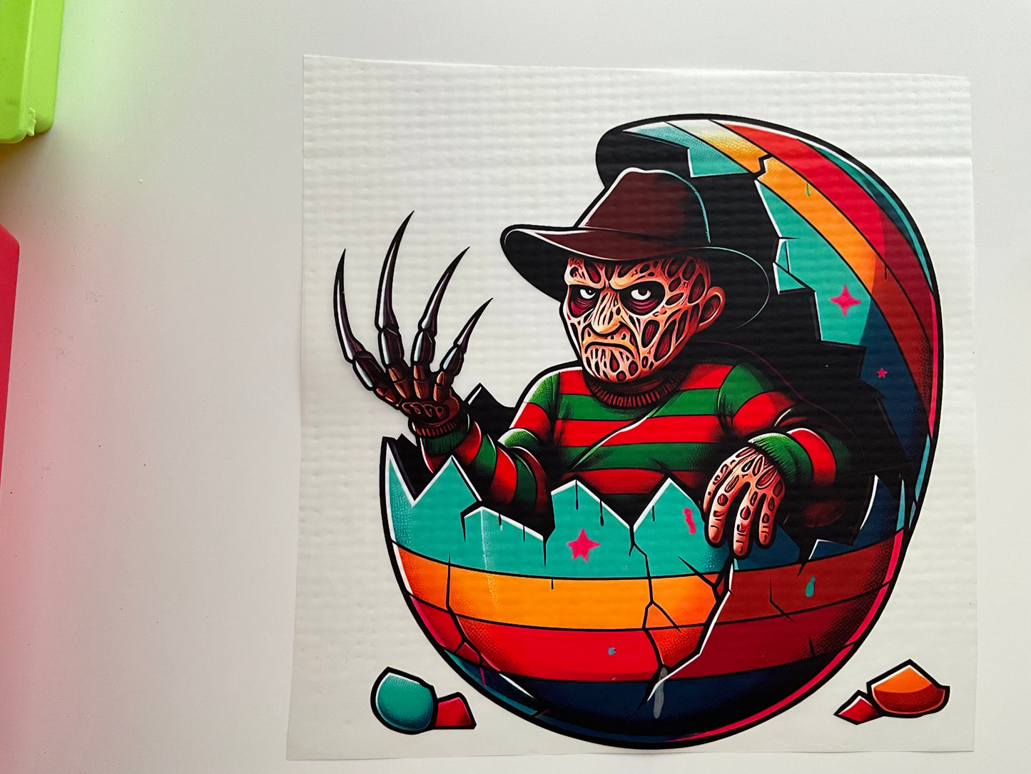 Textil Sticker-egg 4