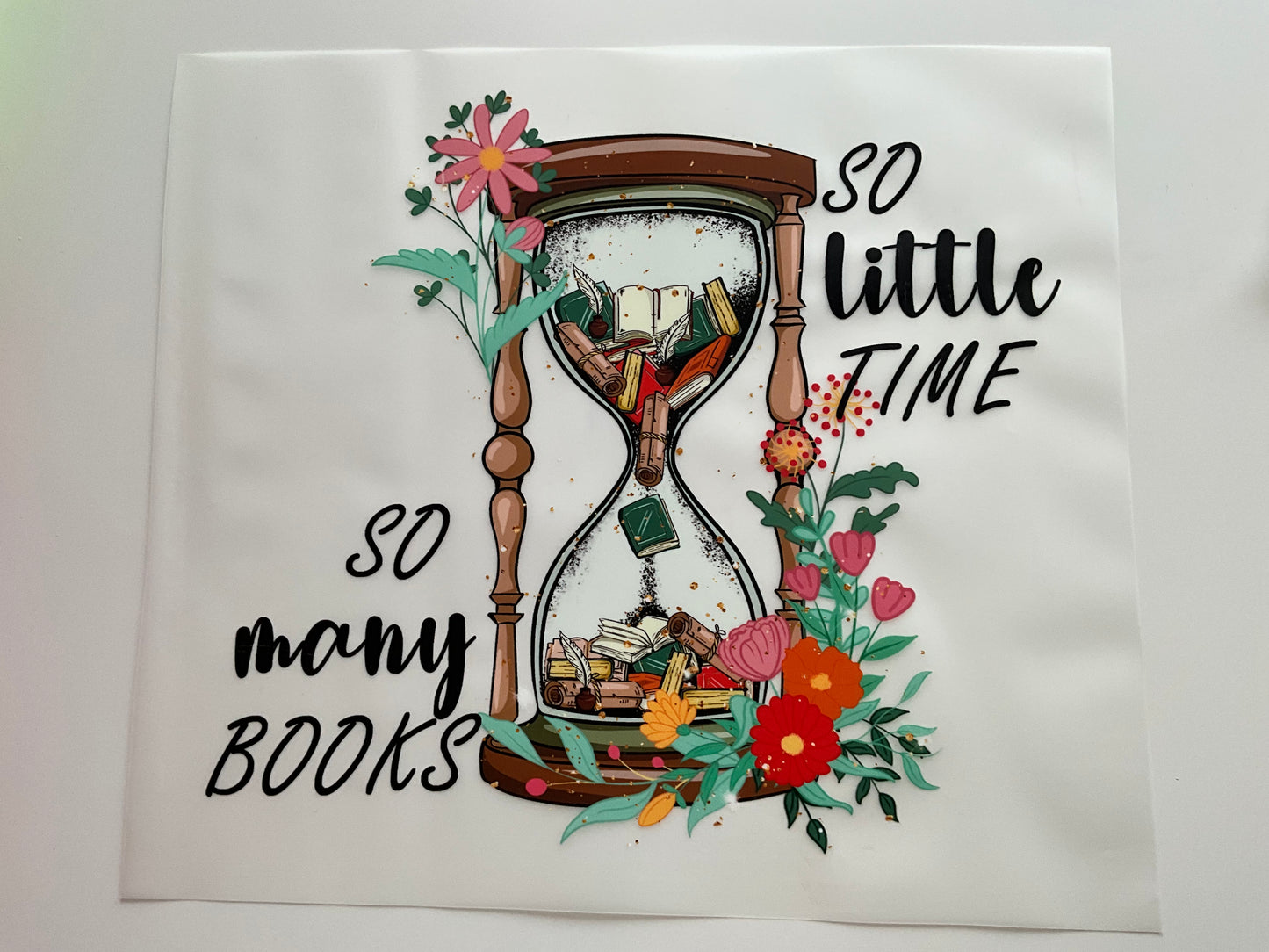 Textil Sticker- so many books