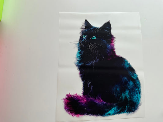 Textil Sticker- cat