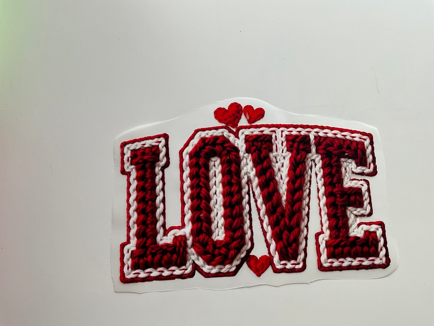 Textil Sticker- love2