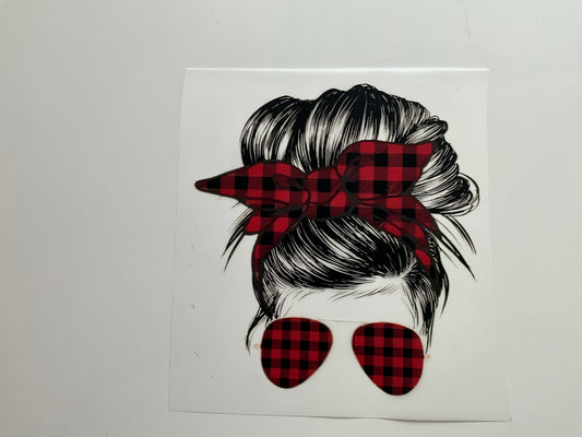 Textil Sticker S- hair 1