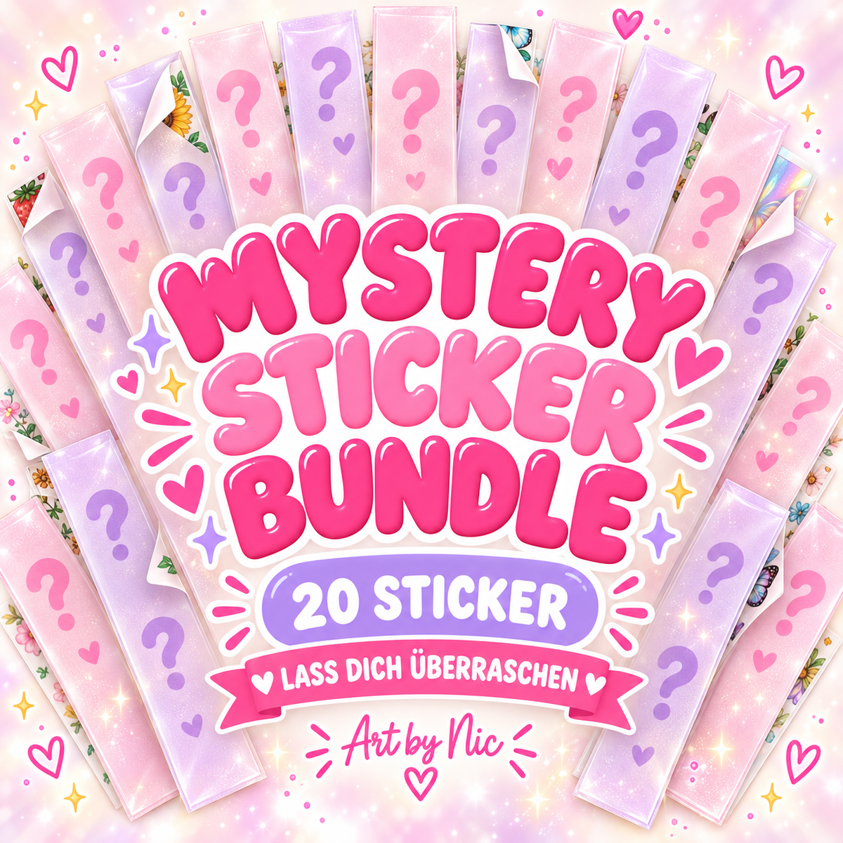 Mystery Sticker Bundle – 20 Stück zum Special Price