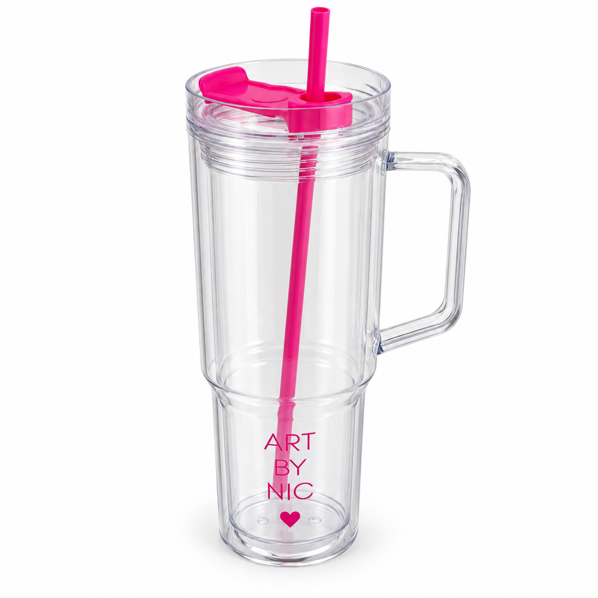 Art by Nic No Snow globe Big Boss Cup mit Henkel | 1,2 Liter