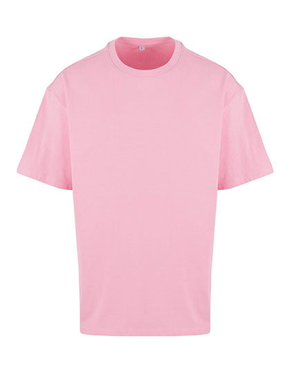 Live T-Shirt Oversized aus Bio-Baumwolle – personalisiert mit Wunsch-Sticker
