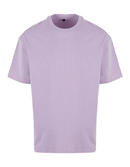 Live T-Shirt Oversized aus Bio-Baumwolle – personalisiert mit Wunsch-Sticker