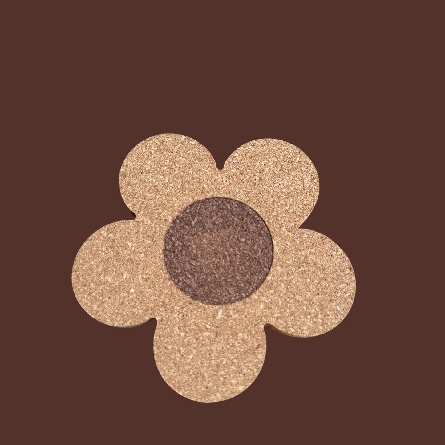 🌼 Blüten-Untersetzer aus 100 % Naturkork – stilvoll, nachhaltig & funktional 🌼