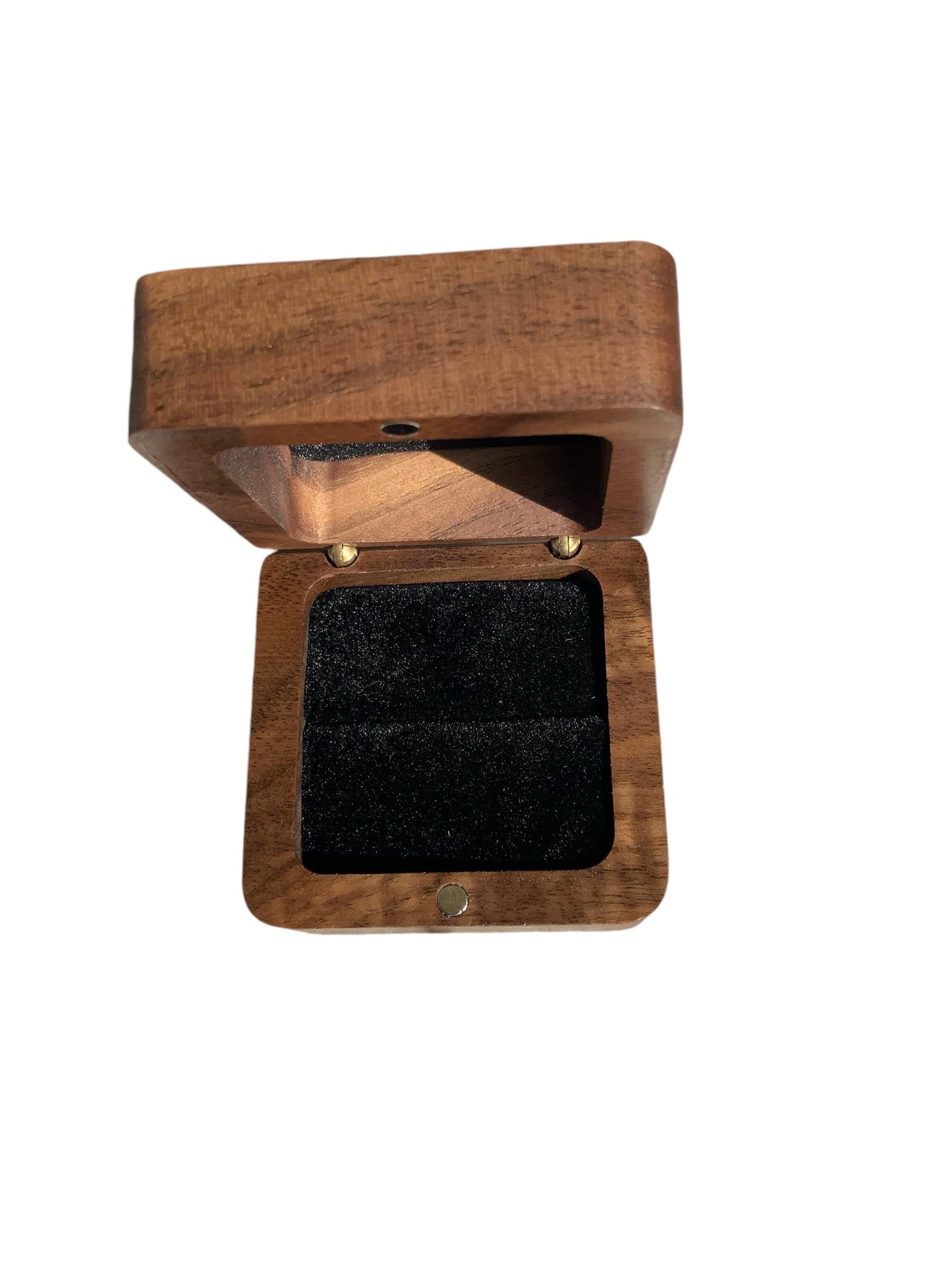 Schmuckkästchen aus Nussbaum Holz ocean Art design Ring Aufbewahrung Handarbeit Geschenke Schmuckschatulle Schmuckorganizer Verpackung